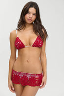 Saia de natação Shelly Crochet Shine