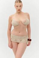 Saia de natação Shelly Crochet Shine