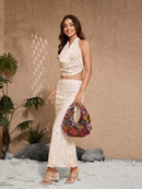 Bolsa Floral Elegante